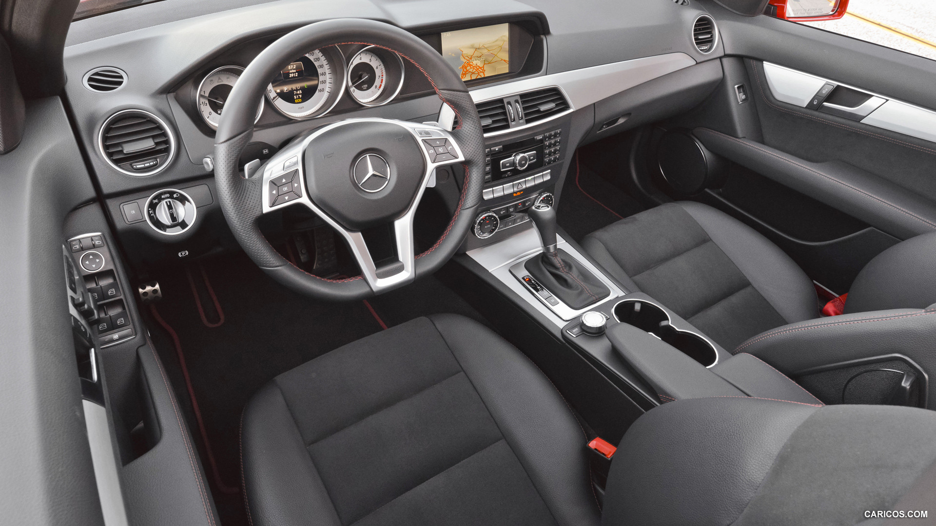 2013 Mercedes-Benz C350 Sedan Sport Package Plus  - Interior, #40 of 122