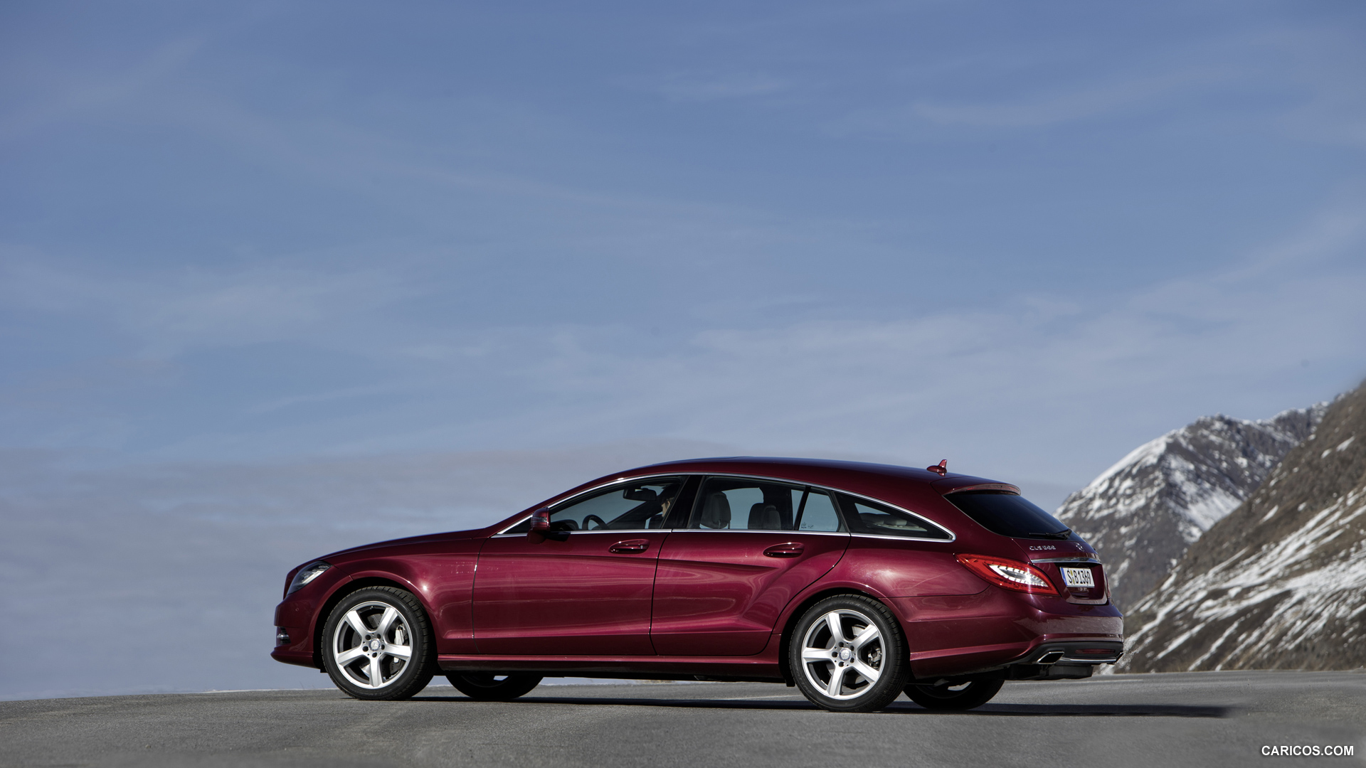 2013 Mercedes-Benz CLS 500 4MATIC Shooting Brake  - Side, #170 of 184