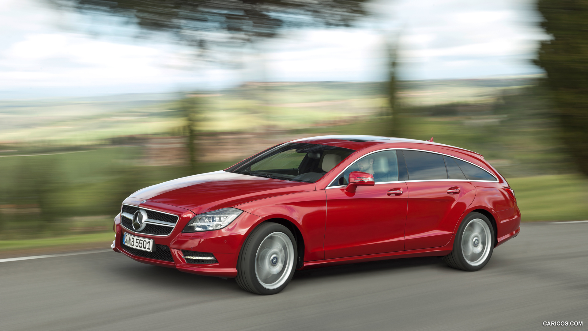 2013 Mercedes-Benz CLS 500 4MATIC Shooting Brake - Front, #9 of 184