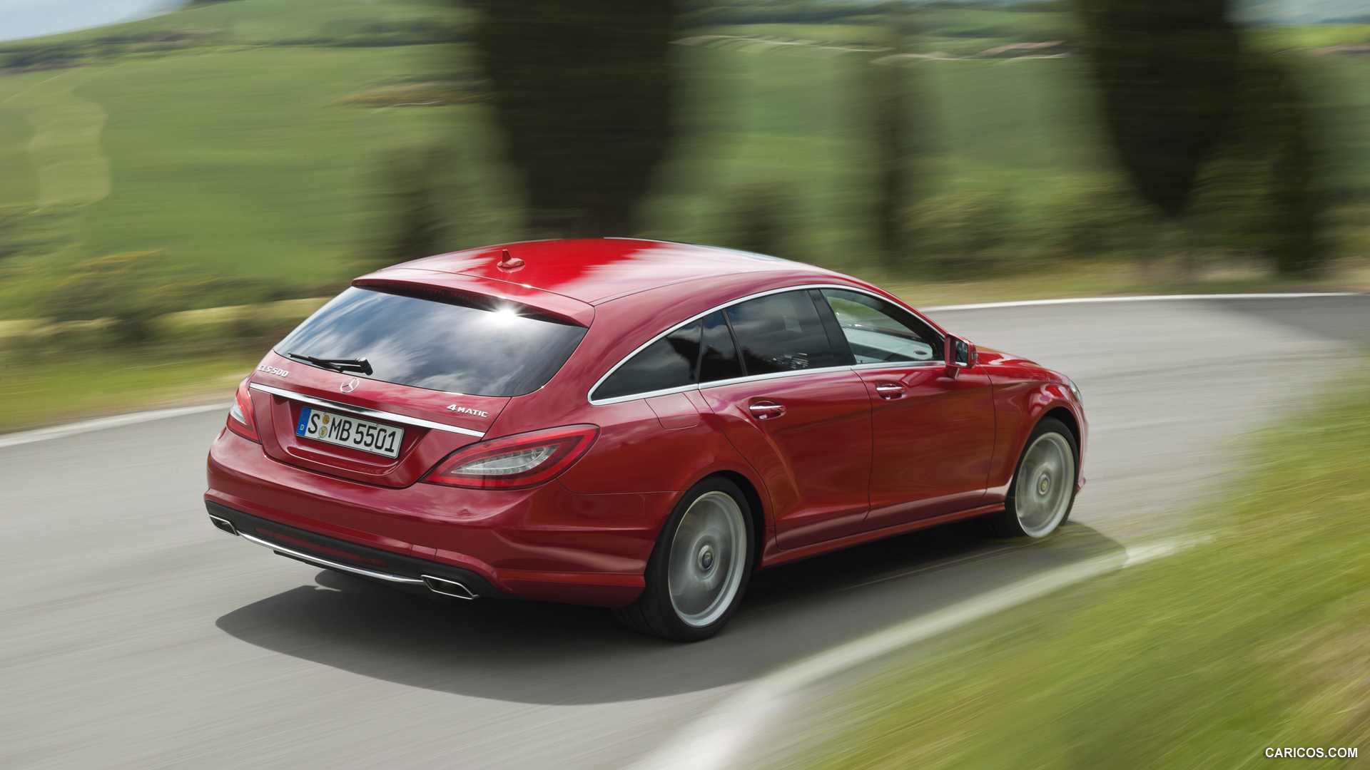2013 Mercedes-Benz CLS 500 4MATIC Shooting Brake - Rear, #12 of 184