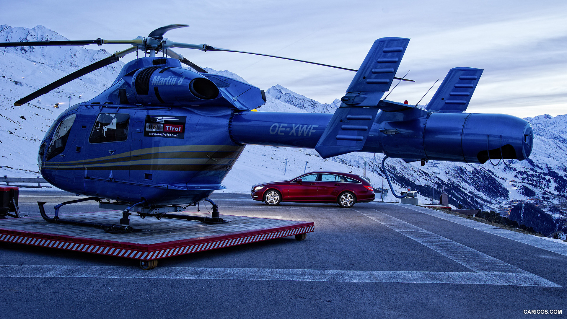 2013 Mercedes-Benz CLS 500 4MATIC Shooting Brake with a Helicopter - , #158 of 184