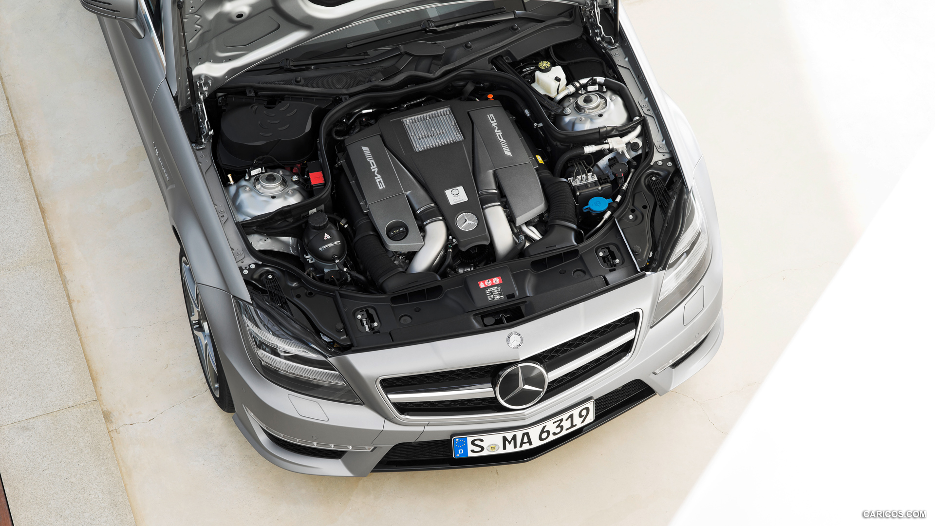 2013 Mercedes-Benz CLS 63 AMG Shooting Brake  - Engine, #23 of 35
