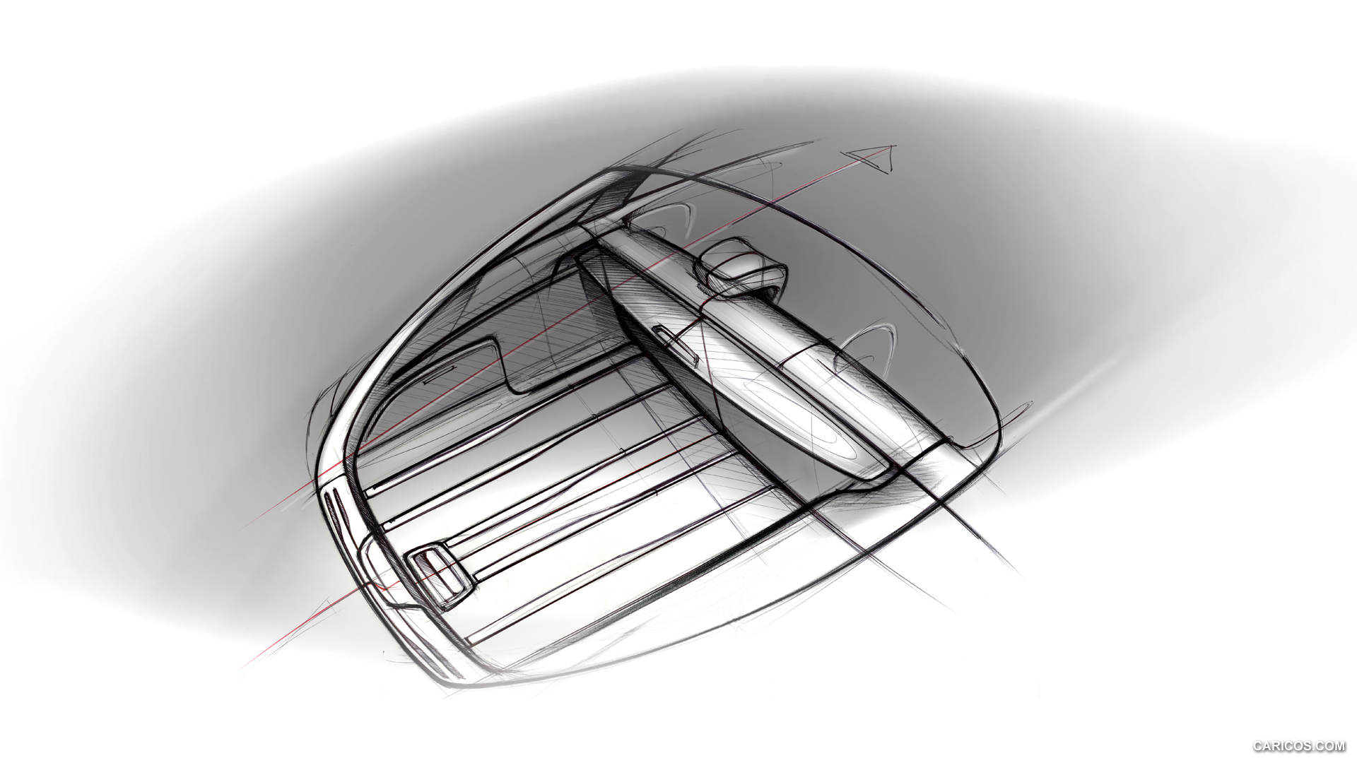 2013 Mercedes-Benz CLS Shooting Brake - Design Sketch, #137 of 184