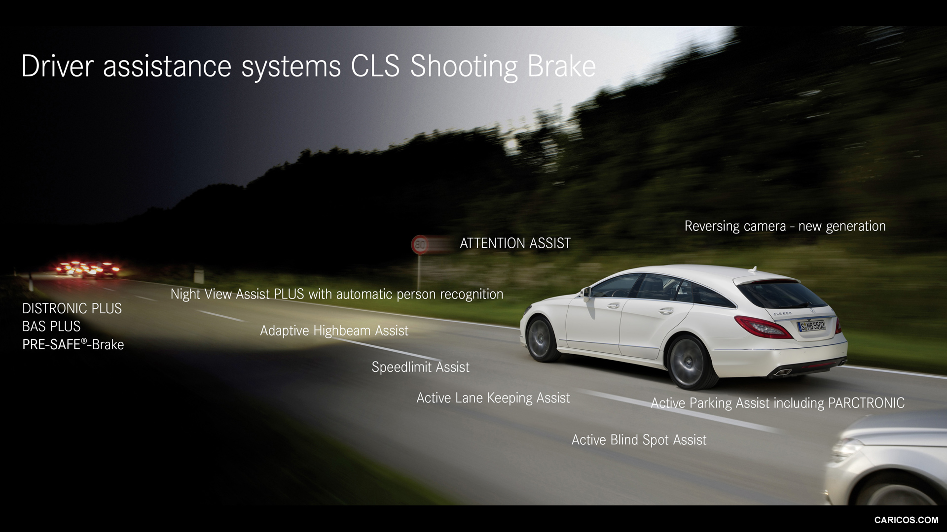 2013 Mercedes-Benz CLS Shooting Brake - Driver Assistance Systems - , #133 of 184