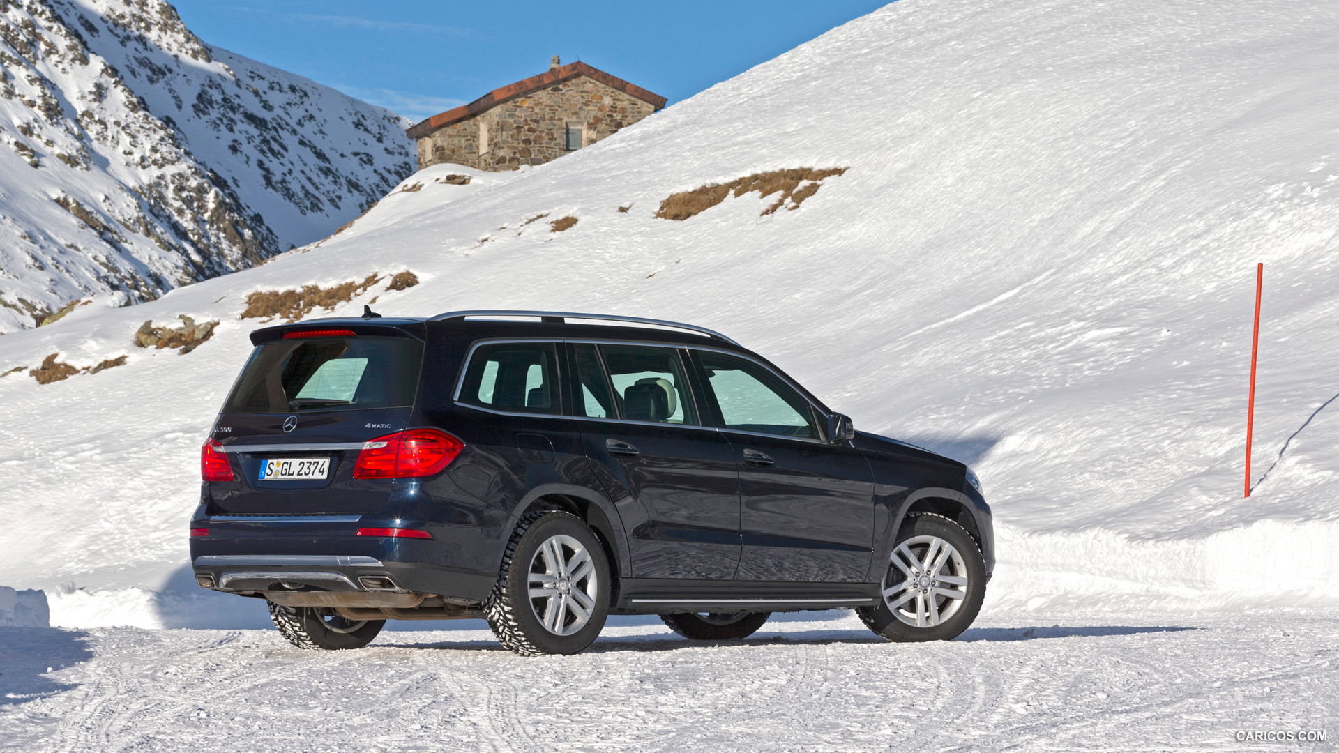 2013 Mercedes-Benz GL 500 4MATIC on Snow - Rear, #232 of 259