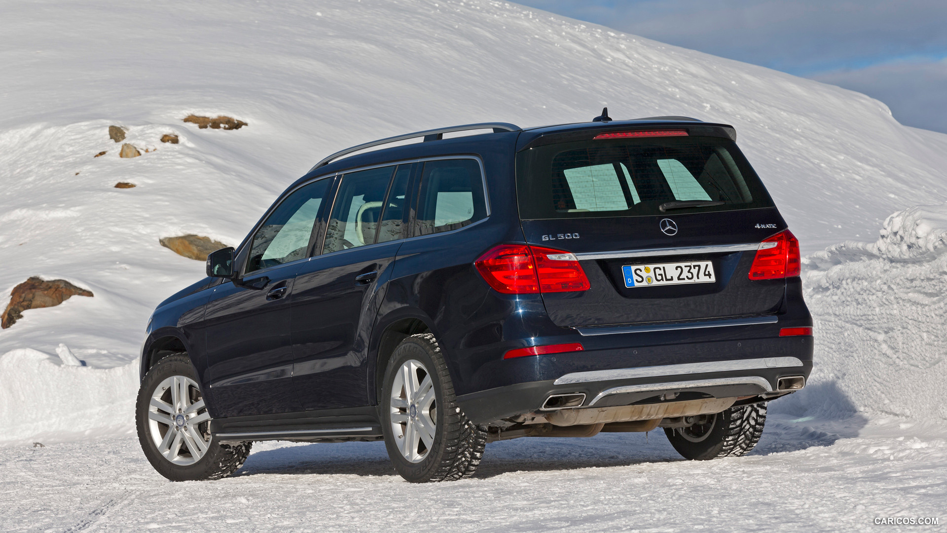 2013 Mercedes-Benz GL 500 4MATIC on Snow - Rear, #236 of 259