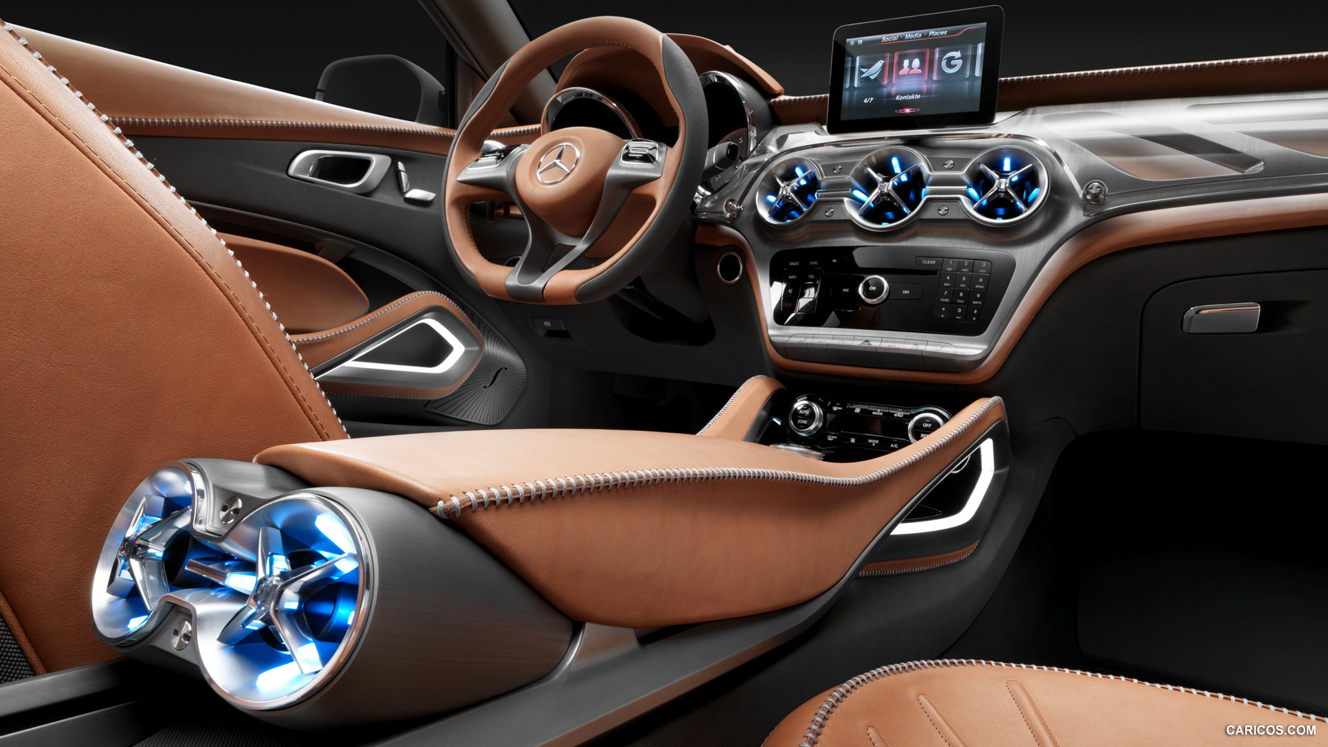 2013 Mercedes-Benz GLA Concept  - Interior, #27 of 42