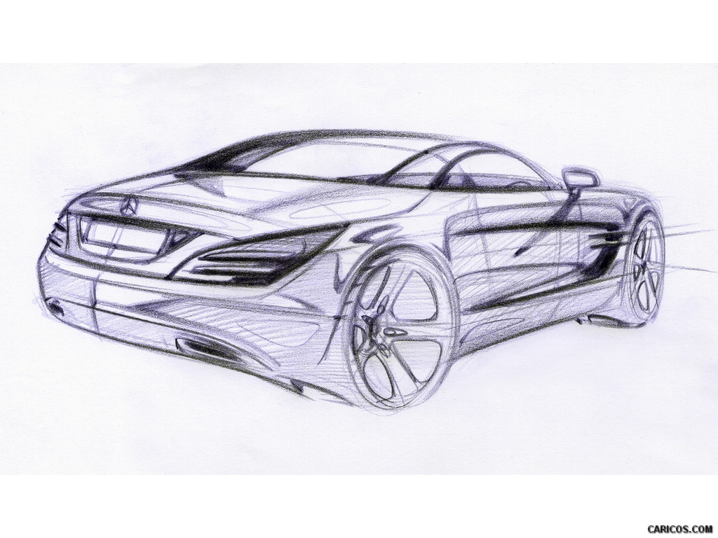 2013 Mercedes-Benz SL-Class  - Design Sketch