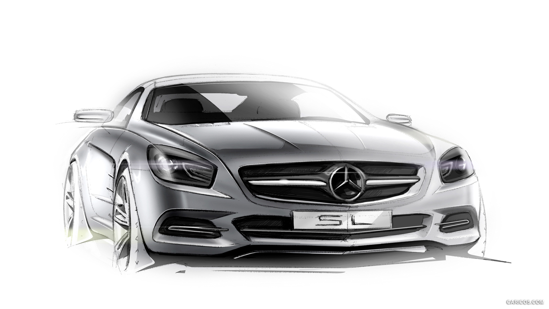 2013 Mercedes-Benz SL-Class  - Design Sketch, #141 of 147