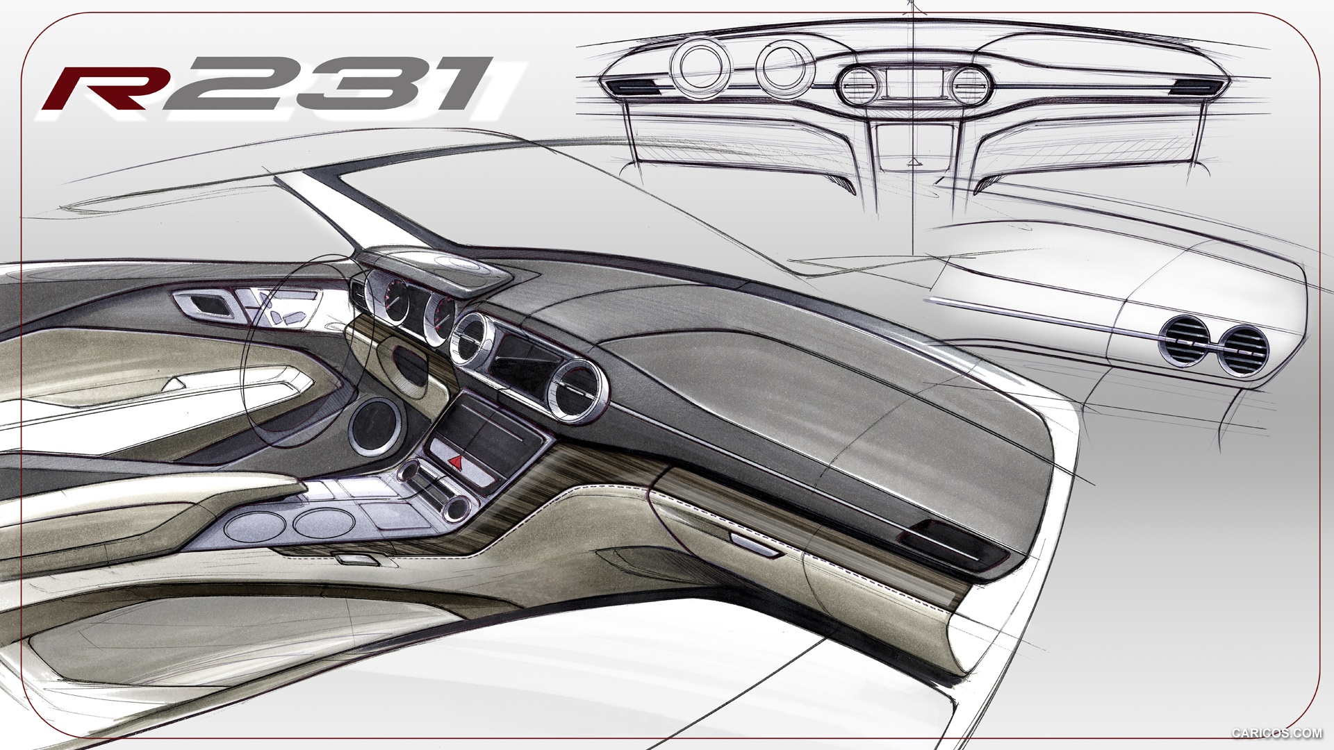 2013 Mercedes-Benz SL-Class  - Design Sketch, #143 of 147
