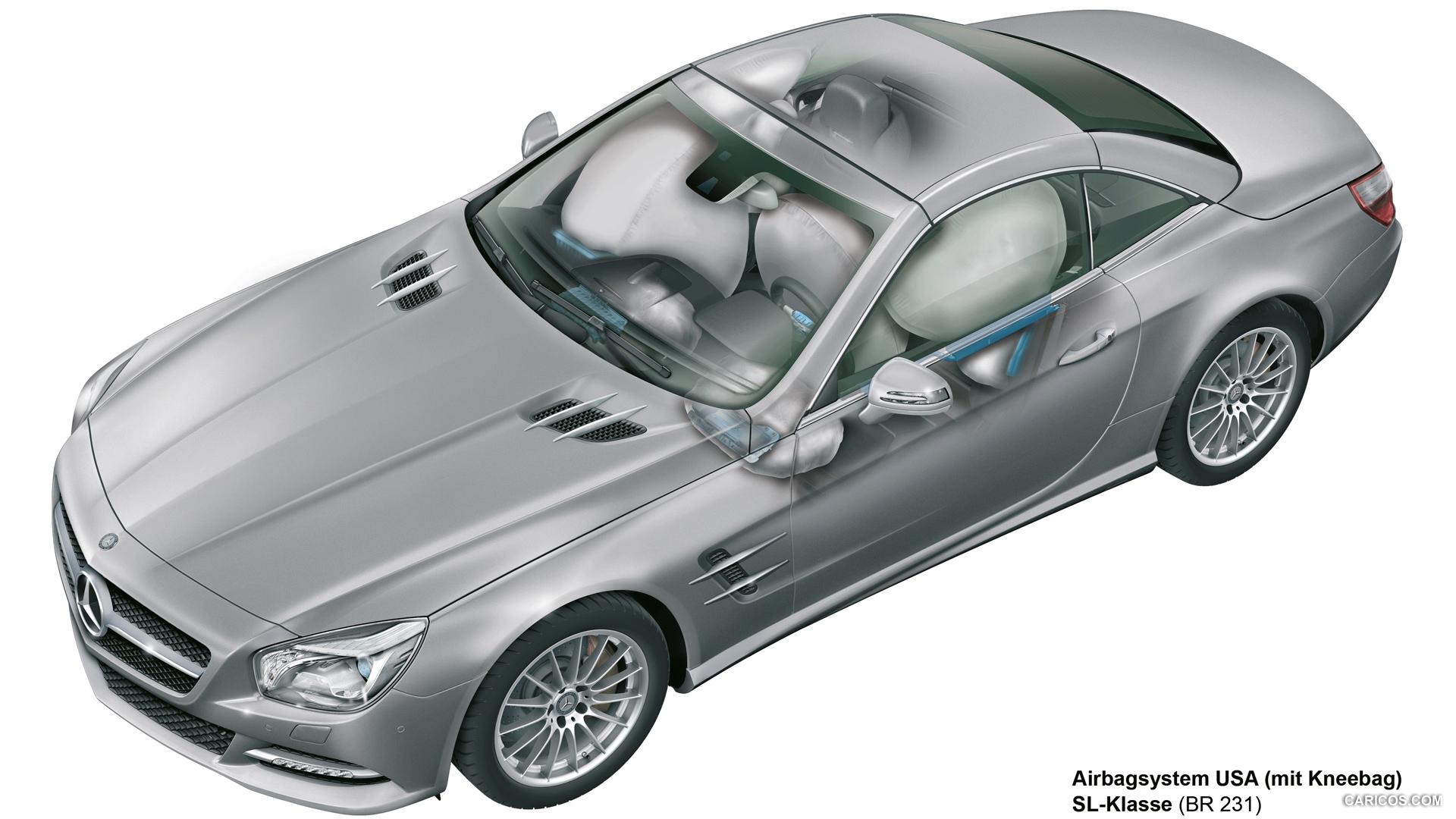 2013 Mercedes-Benz SL-Class Airbag System - , #139 of 147