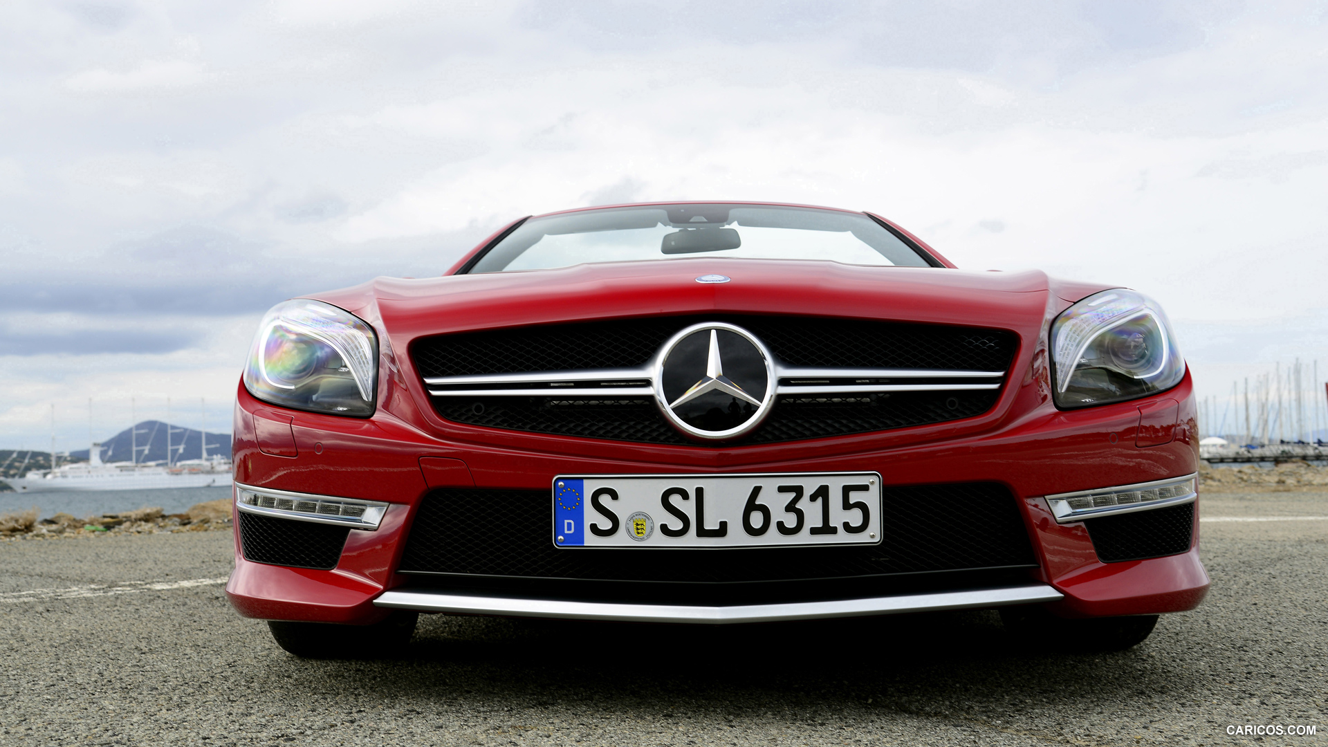 2013 Mercedes-Benz SL63 AMG Red - Front, #67 of 111