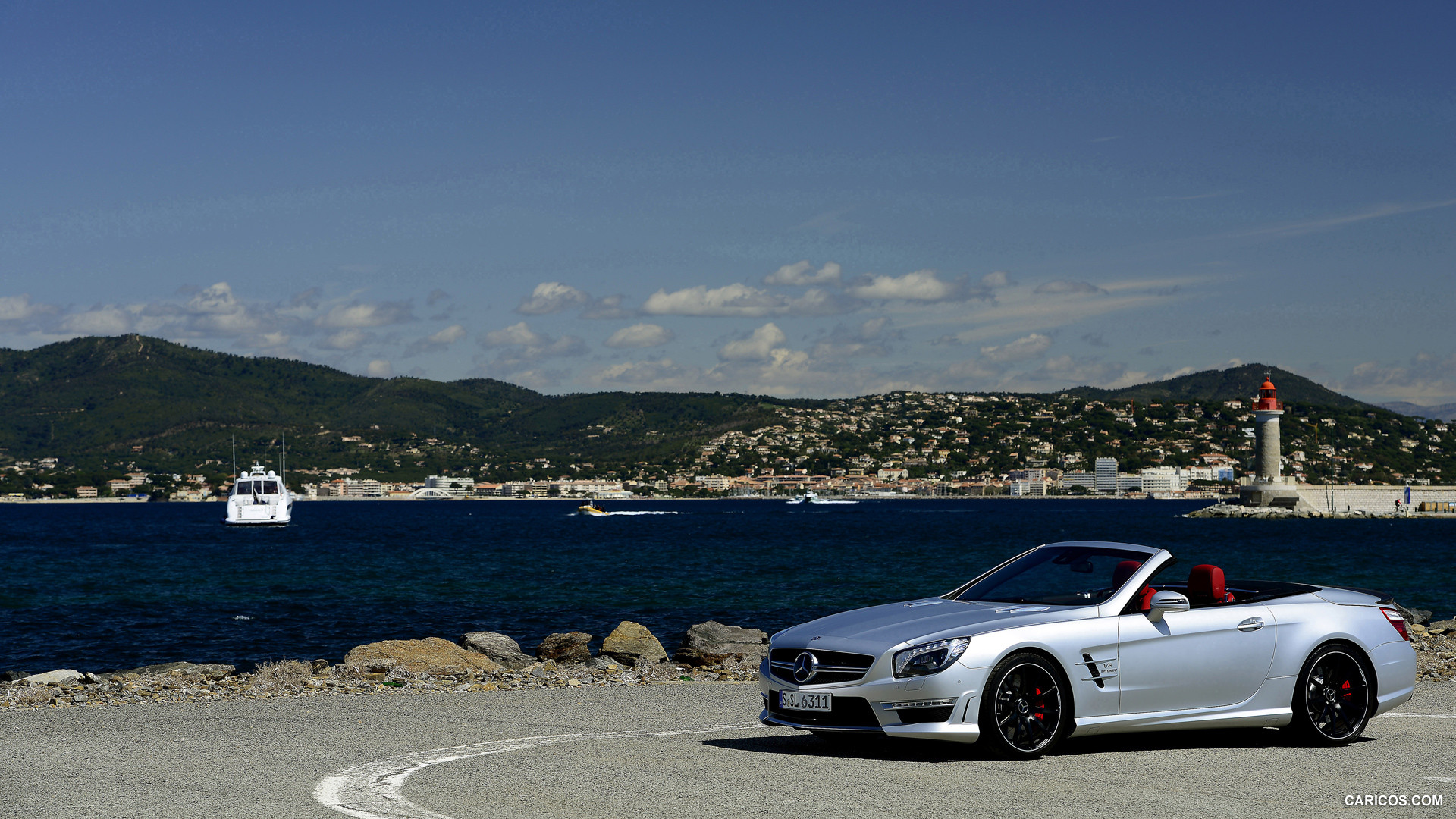 2013 Mercedes-Benz SL63 AMG Silver - Front, #26 of 111