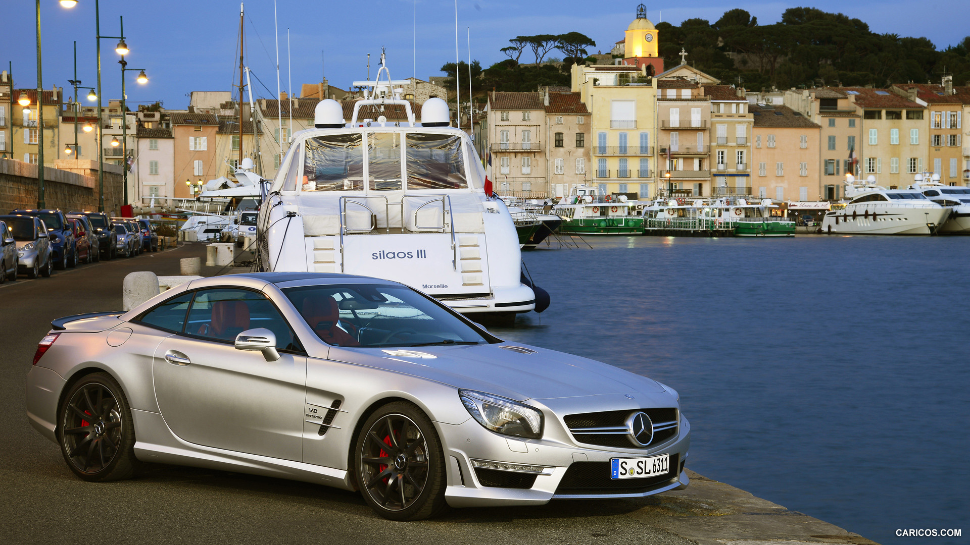 2013 Mercedes-Benz SL63 AMG Silver - Front, #41 of 111