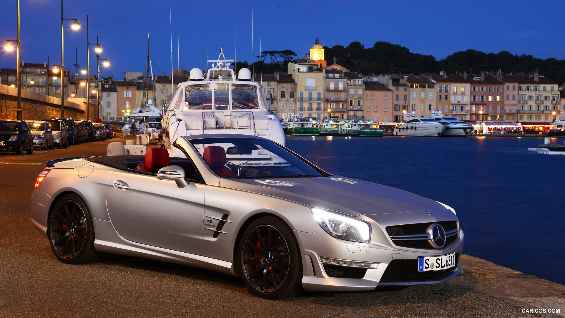 2013 Mercedes-Benz SL63 AMG Silver - Front, #42 of 111