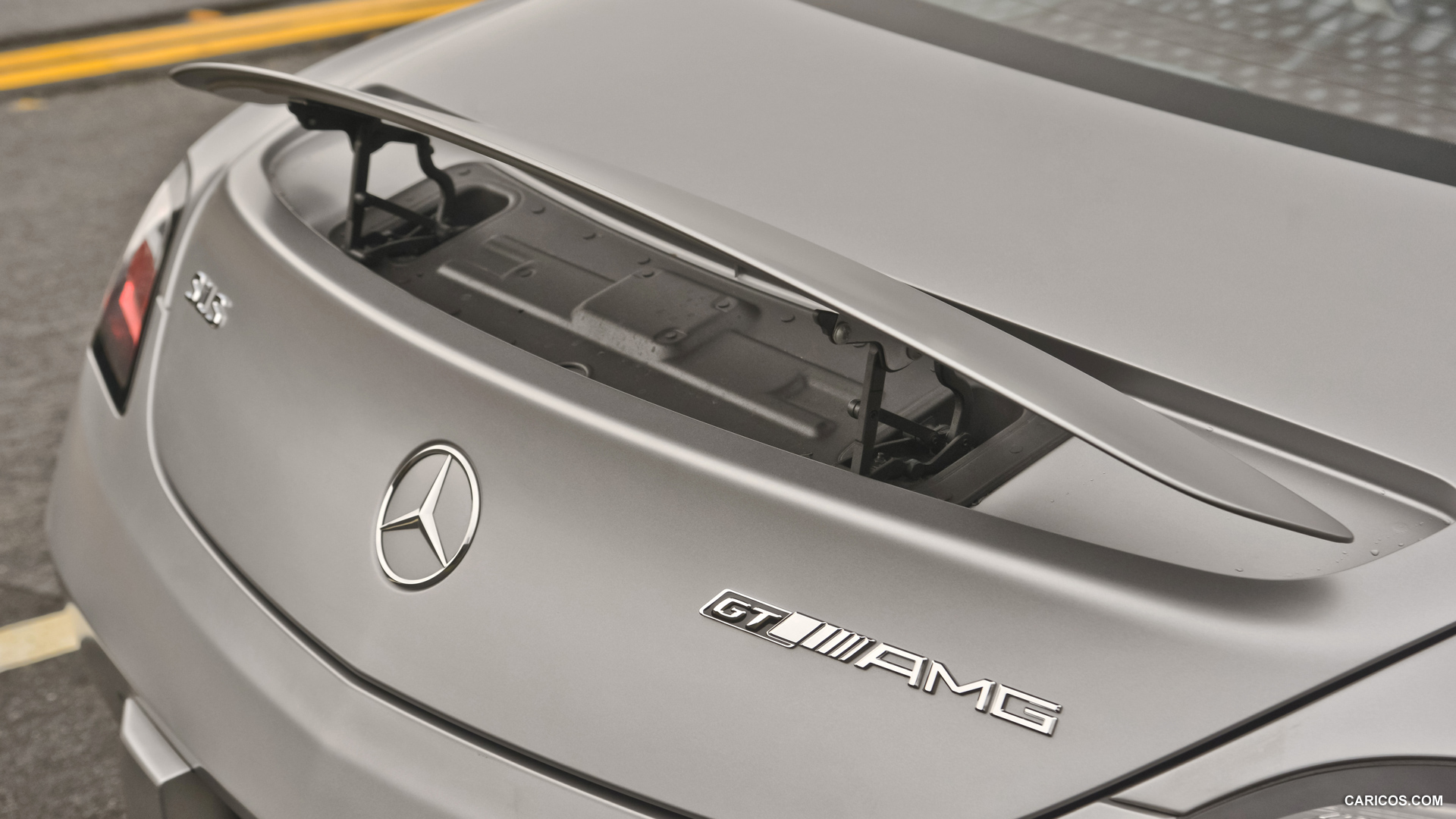 2013 Mercedes-Benz SLS AMG GT Coupe designo Magno Alanite Grey  - Spoiler, #197 of 208