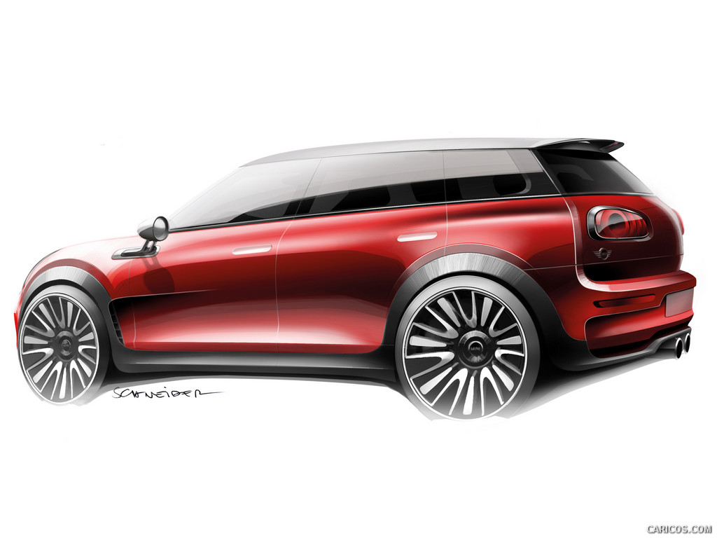 2014 MINI Clubman Concept  - Design Sketch