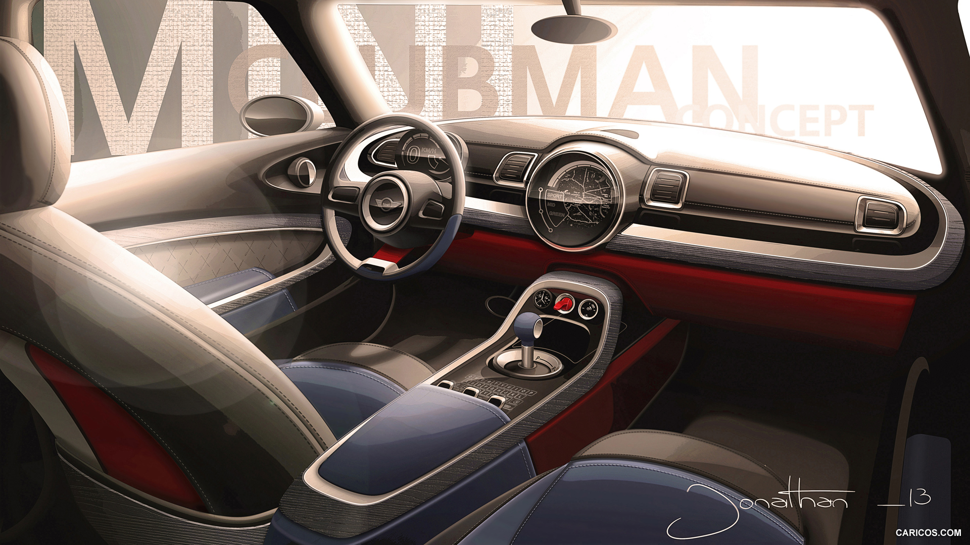 2014 MINI Clubman Concept  - Interior, #12 of 20