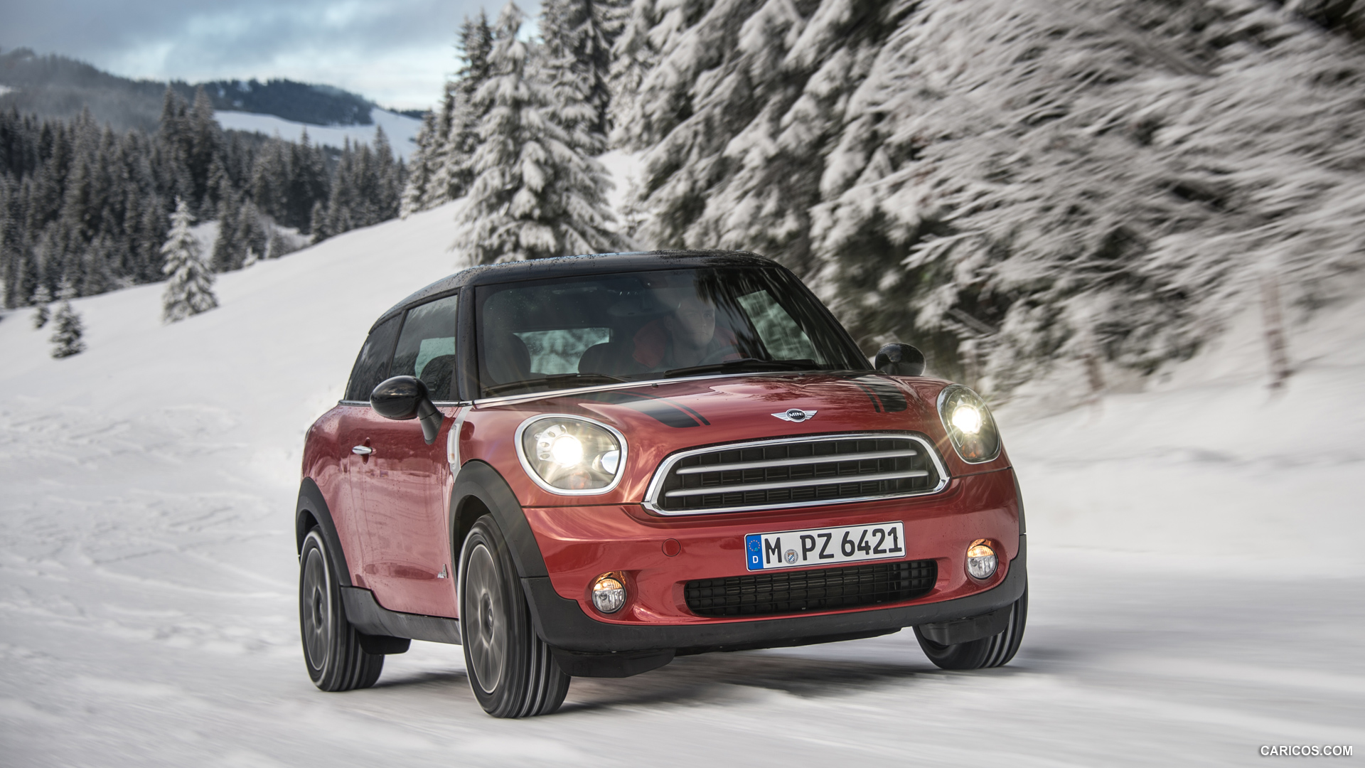 2014 MINI Cooper D Paceman ALL4 in Snow - Front, #2 of 25
