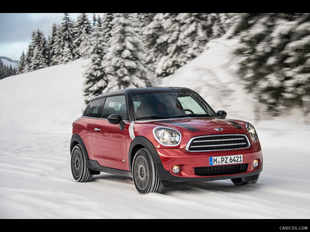 2014 MINI Cooper D Paceman ALL4 in Snow - Front