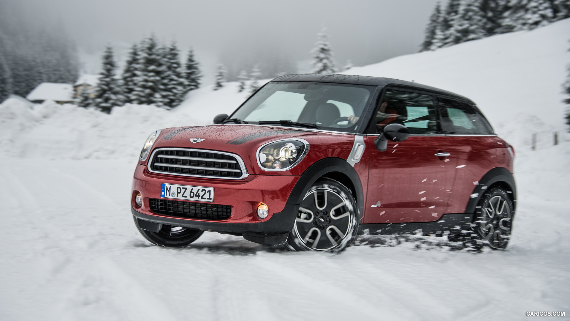 2014 MINI Cooper D Paceman ALL4 in Snow - Front, #4 of 25