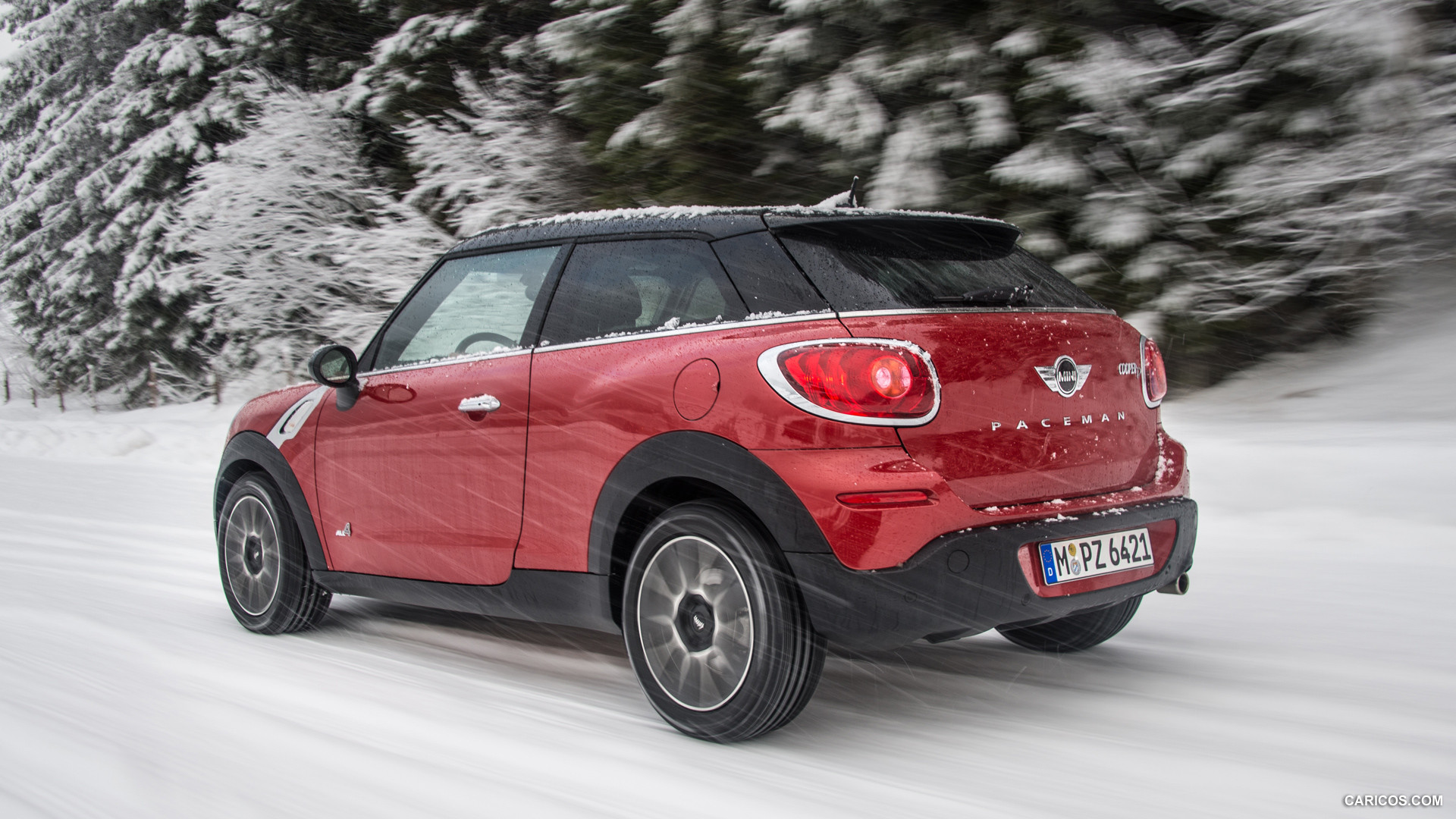 2014 MINI Cooper D Paceman ALL4 in Snow - Rear, #5 of 25