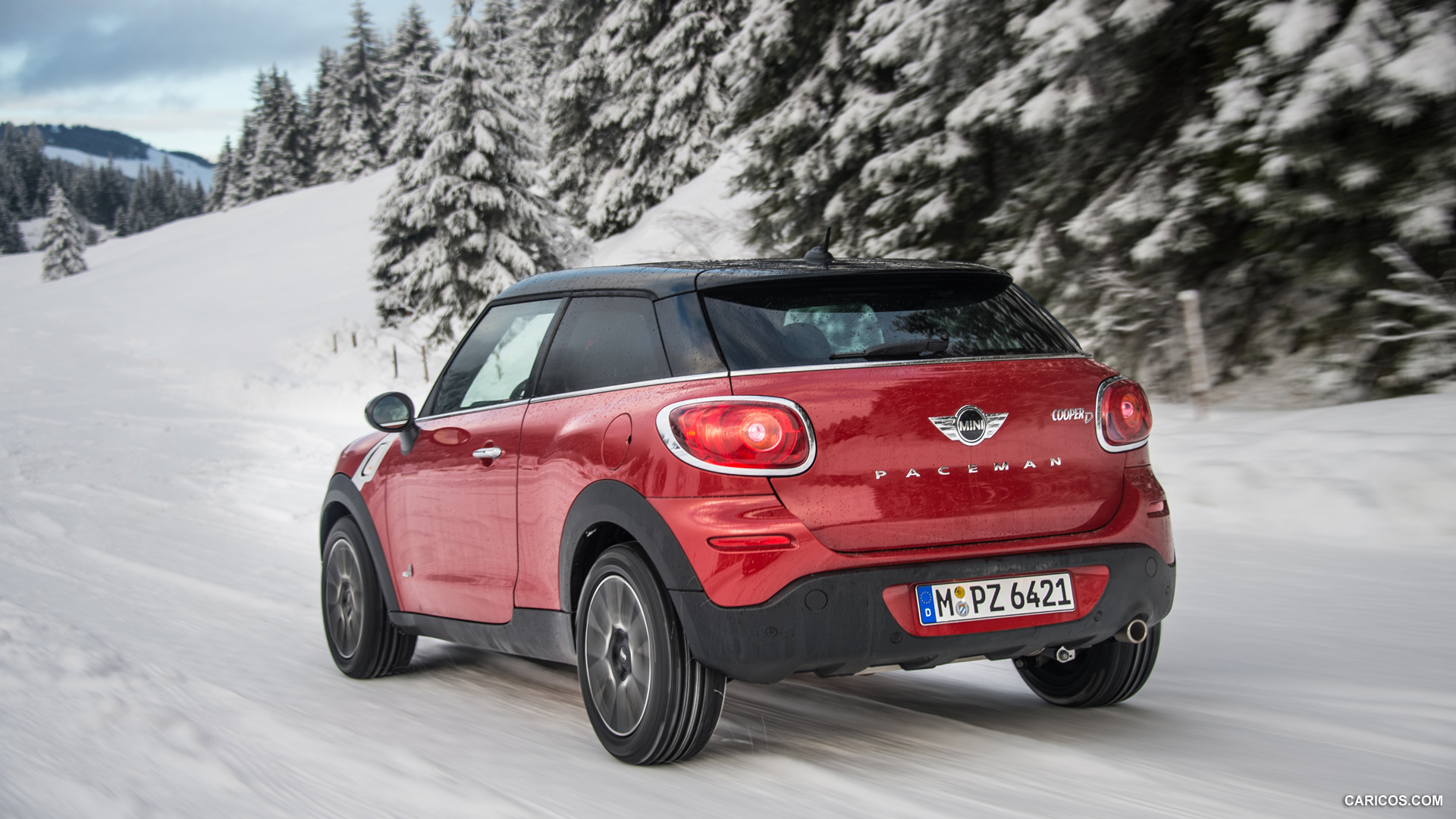 2014 MINI Cooper D Paceman ALL4 in Snow - Rear, #8 of 25