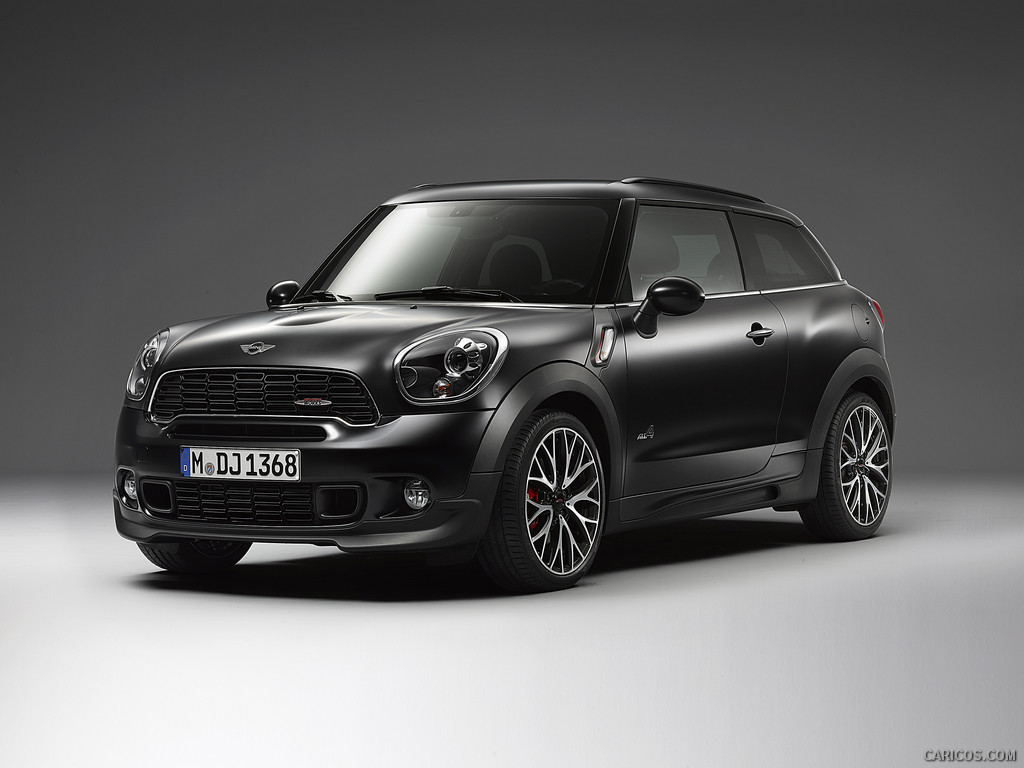 2014 MINI Paceman JCW Frozen Black  - Front