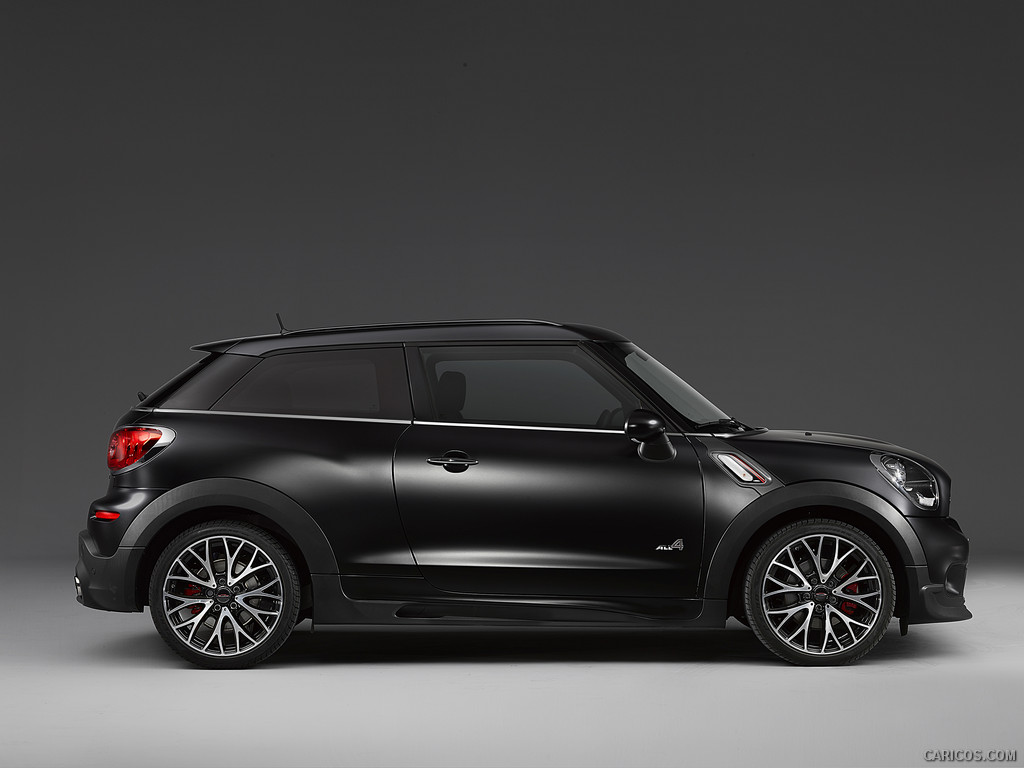 2014 MINI Paceman JCW Frozen Black  - Side