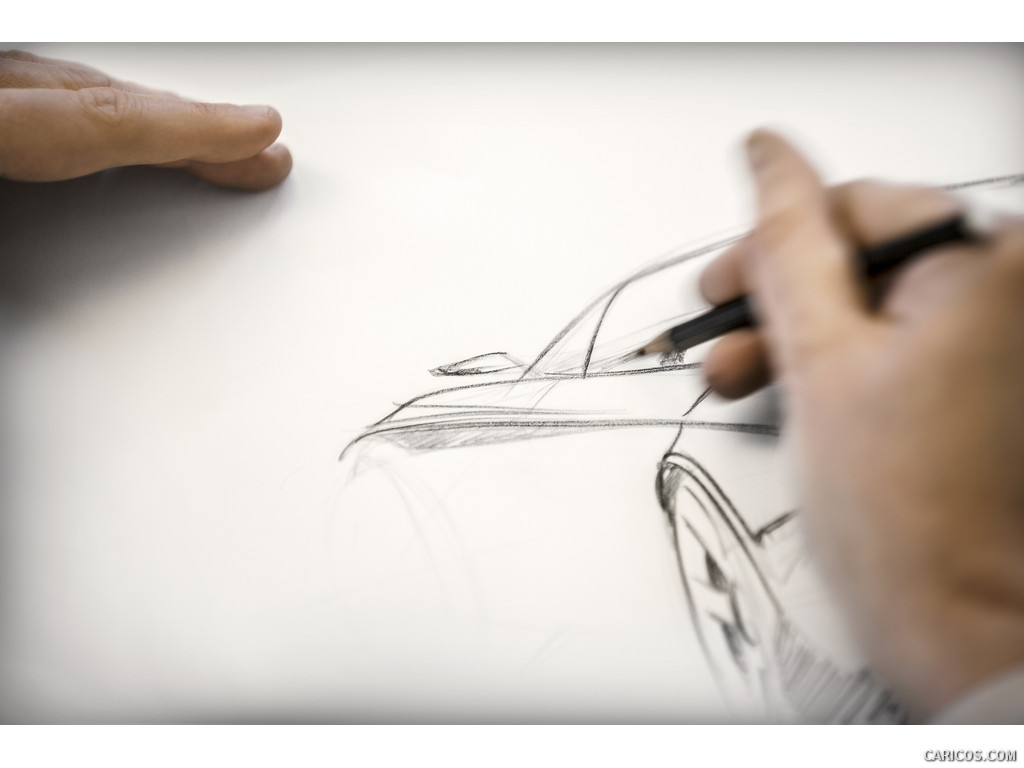 2014 MINI Superleggera Vision Concept  - Design Sketch