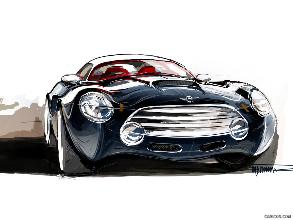 2014 MINI Superleggera Vision Concept  - Design Sketch