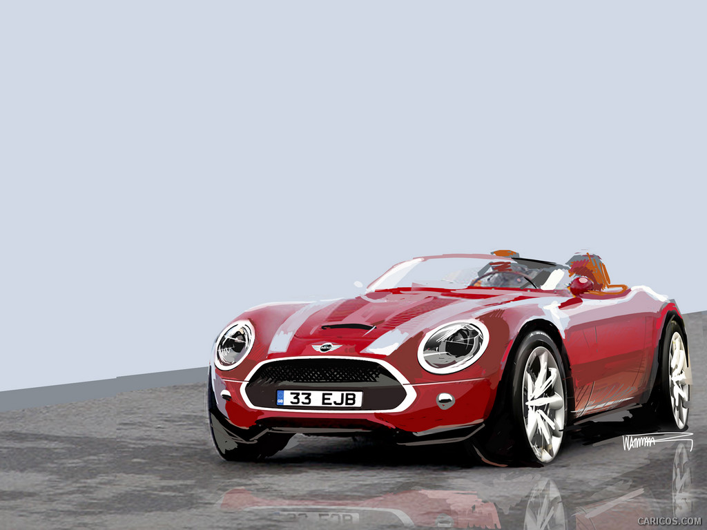 2014 MINI Superleggera Vision Concept  - Design Sketch