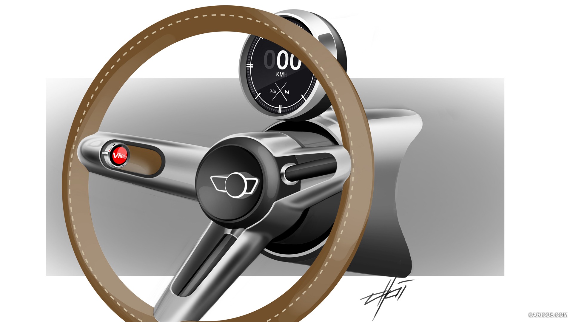 2014 MINI Superleggera Vision Concept  - Design Sketch, #51 of 59