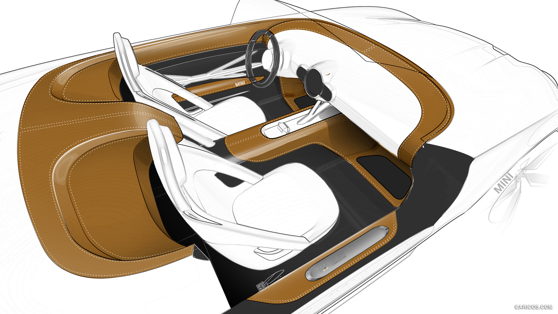 2014 MINI Superleggera Vision Concept  - Design Sketch, #53 of 59