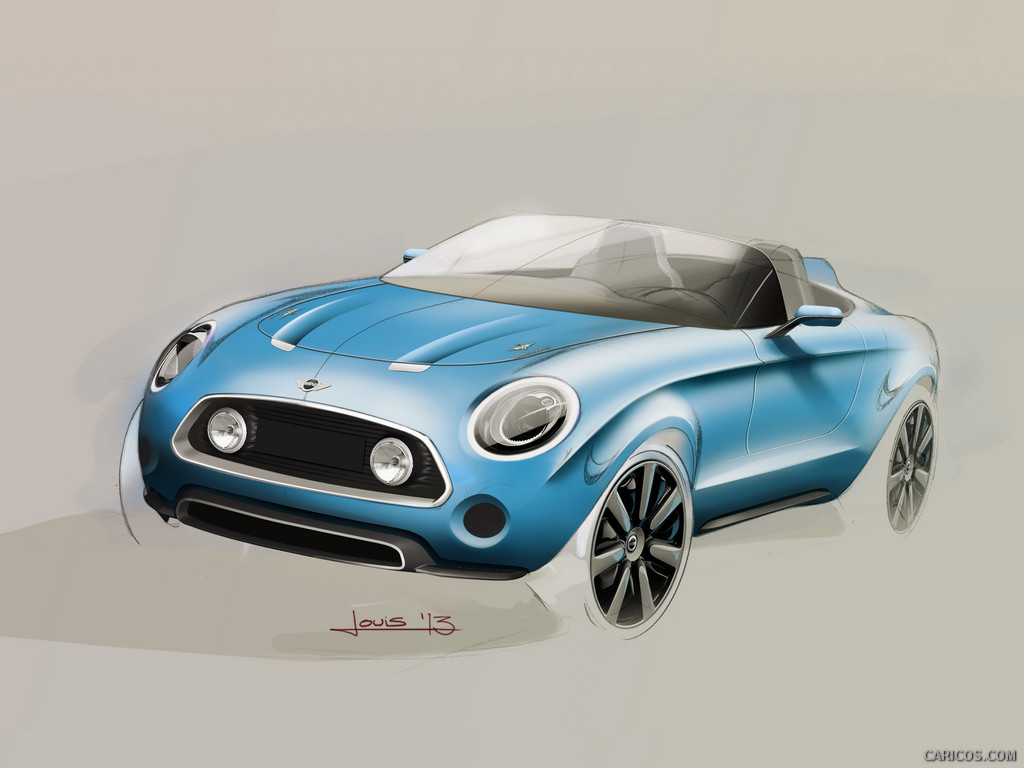 2014 MINI Superleggera Vision Concept  - Design Sketch