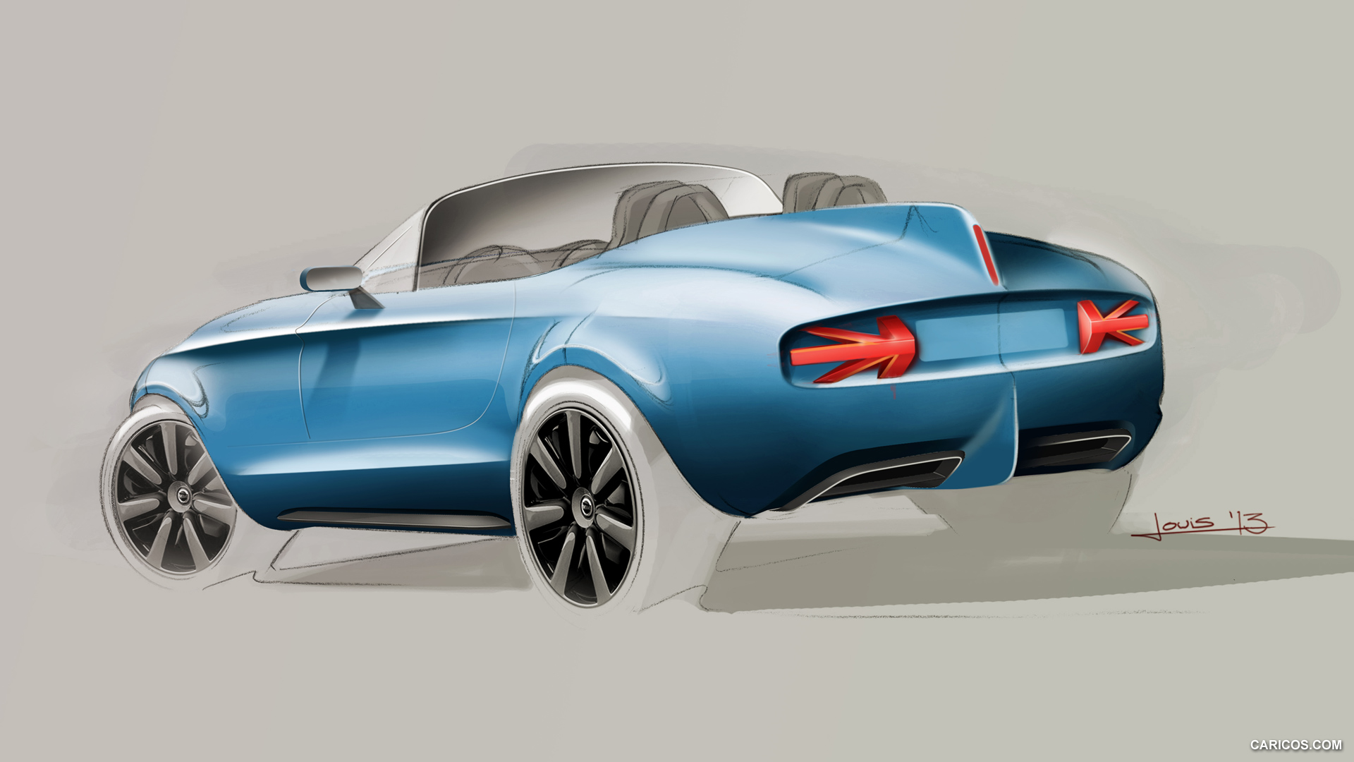2014 MINI Superleggera Vision Concept  - Design Sketch, #57 of 59