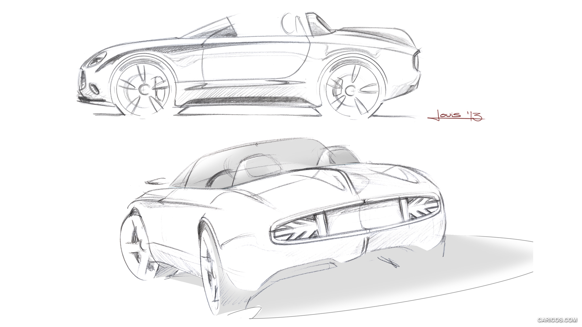 2014 MINI Superleggera Vision Concept  - Design Sketch, #58 of 59