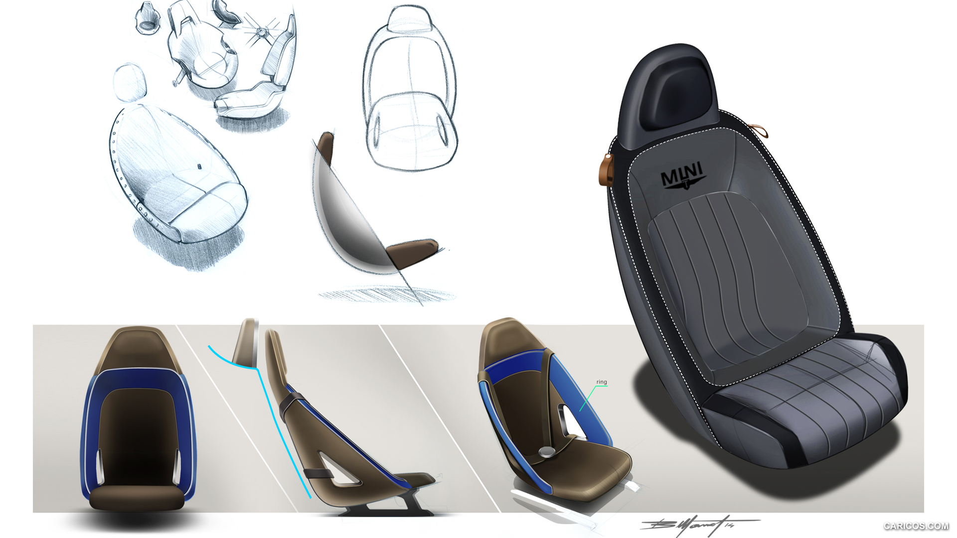 2014 MINI Superleggera Vision Concept  - Design Sketch, #59 of 59