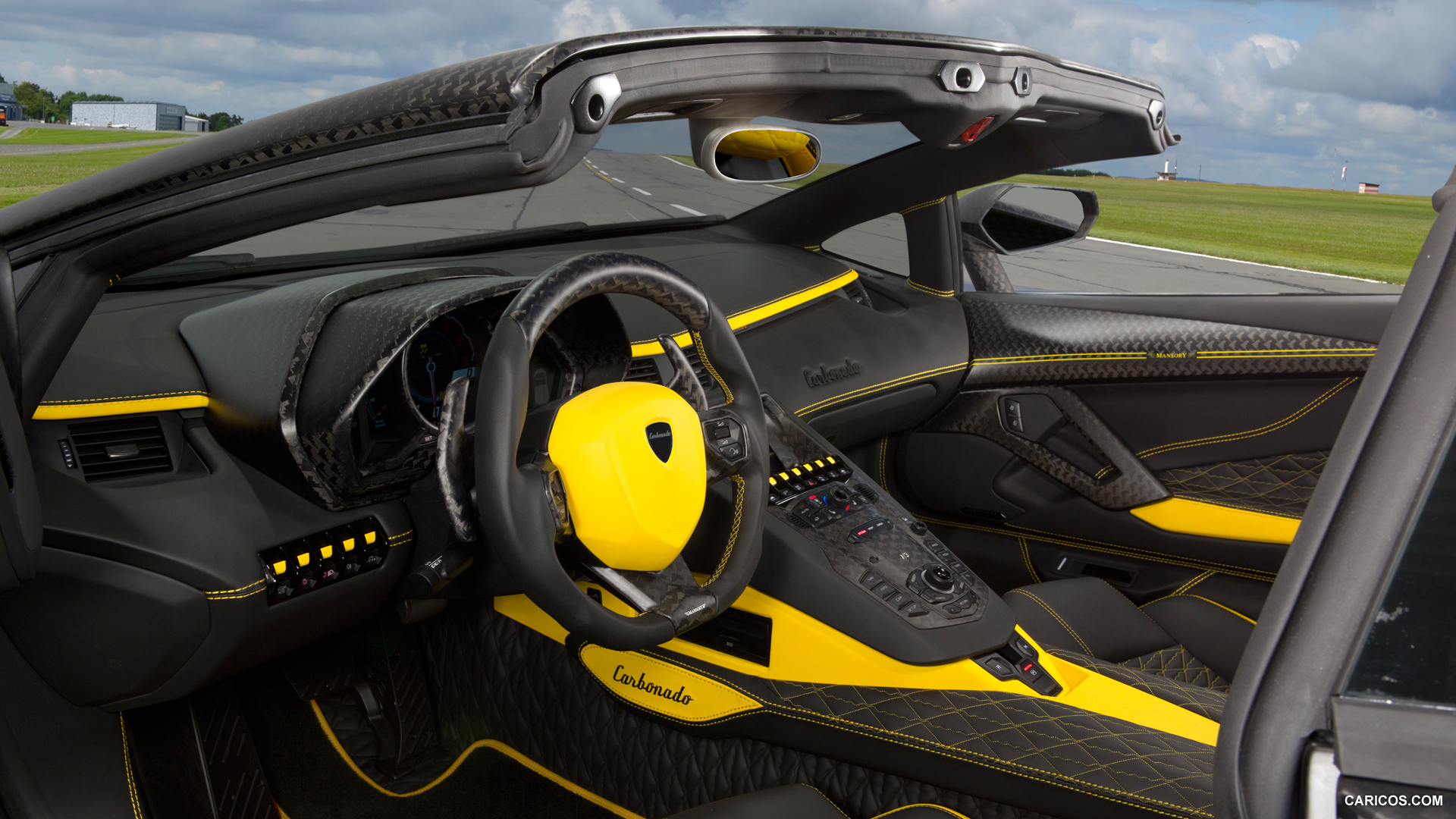 2014 Mansory Carbonado Apertos based on Lamborghini Aventador Roadster  - Interior, #4 of 8