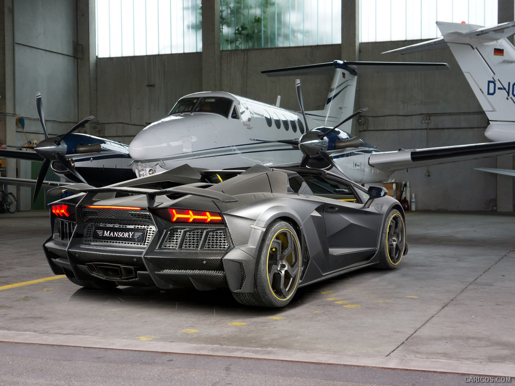 2014 Mansory Carbonado Apertos based on Lamborghini Aventador Roadster  - Rear