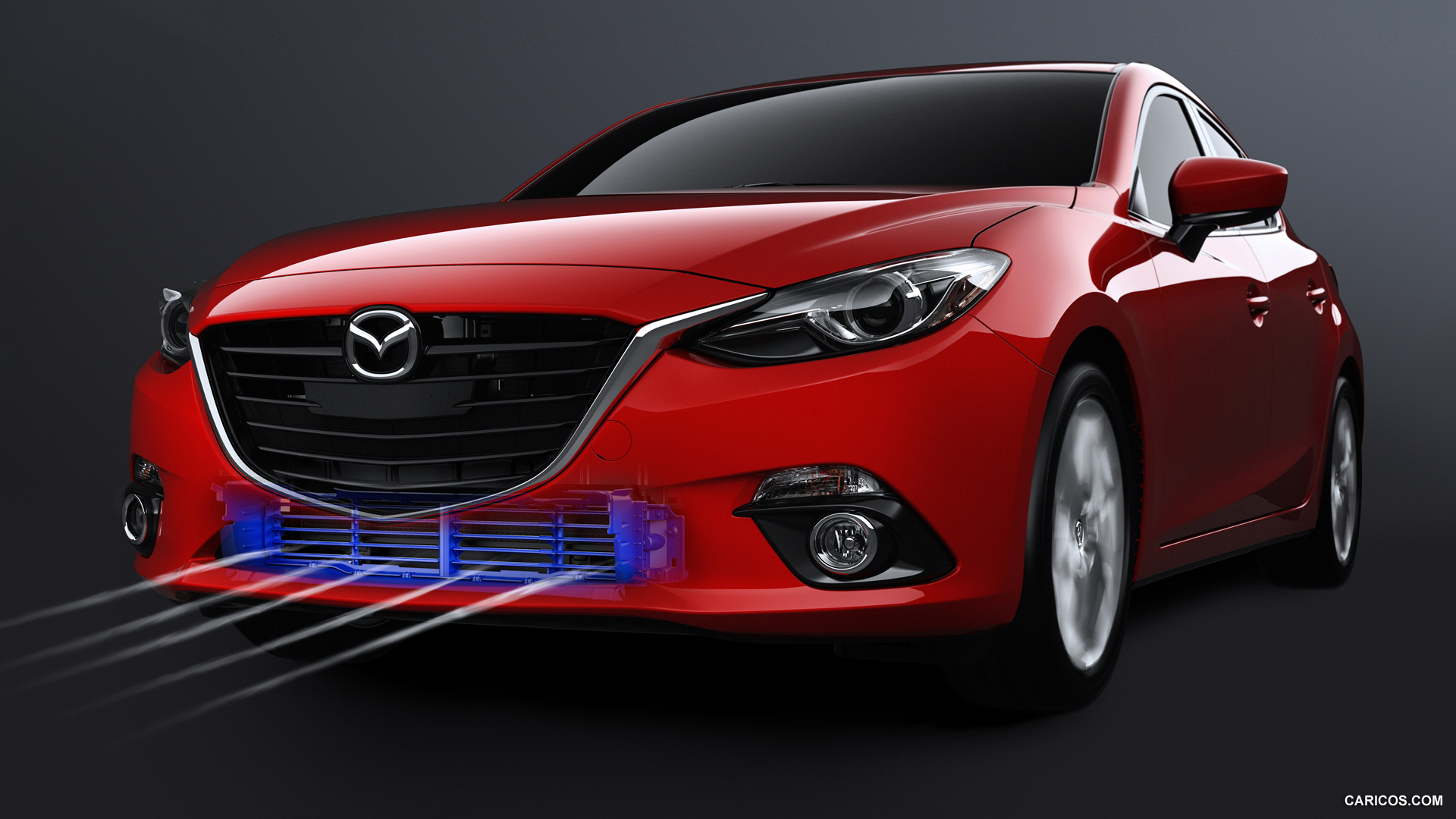 2014 Mazda3 Hatchback  - Aerodynamics, #187 of 204
