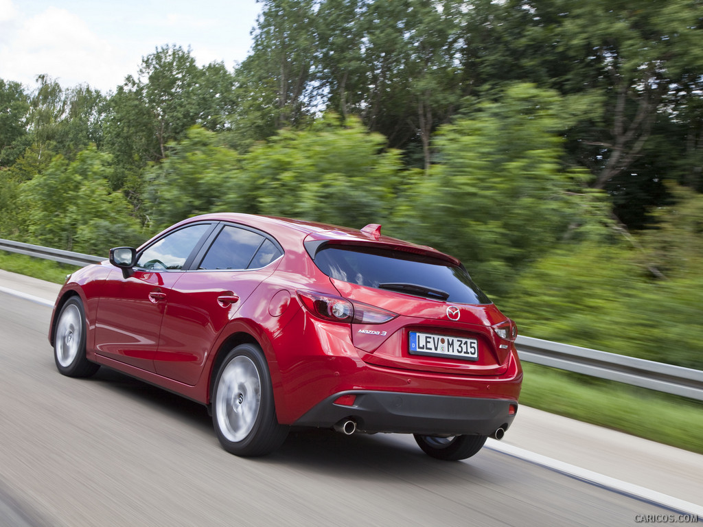 2014 Mazda3 Hatchback  - Rear