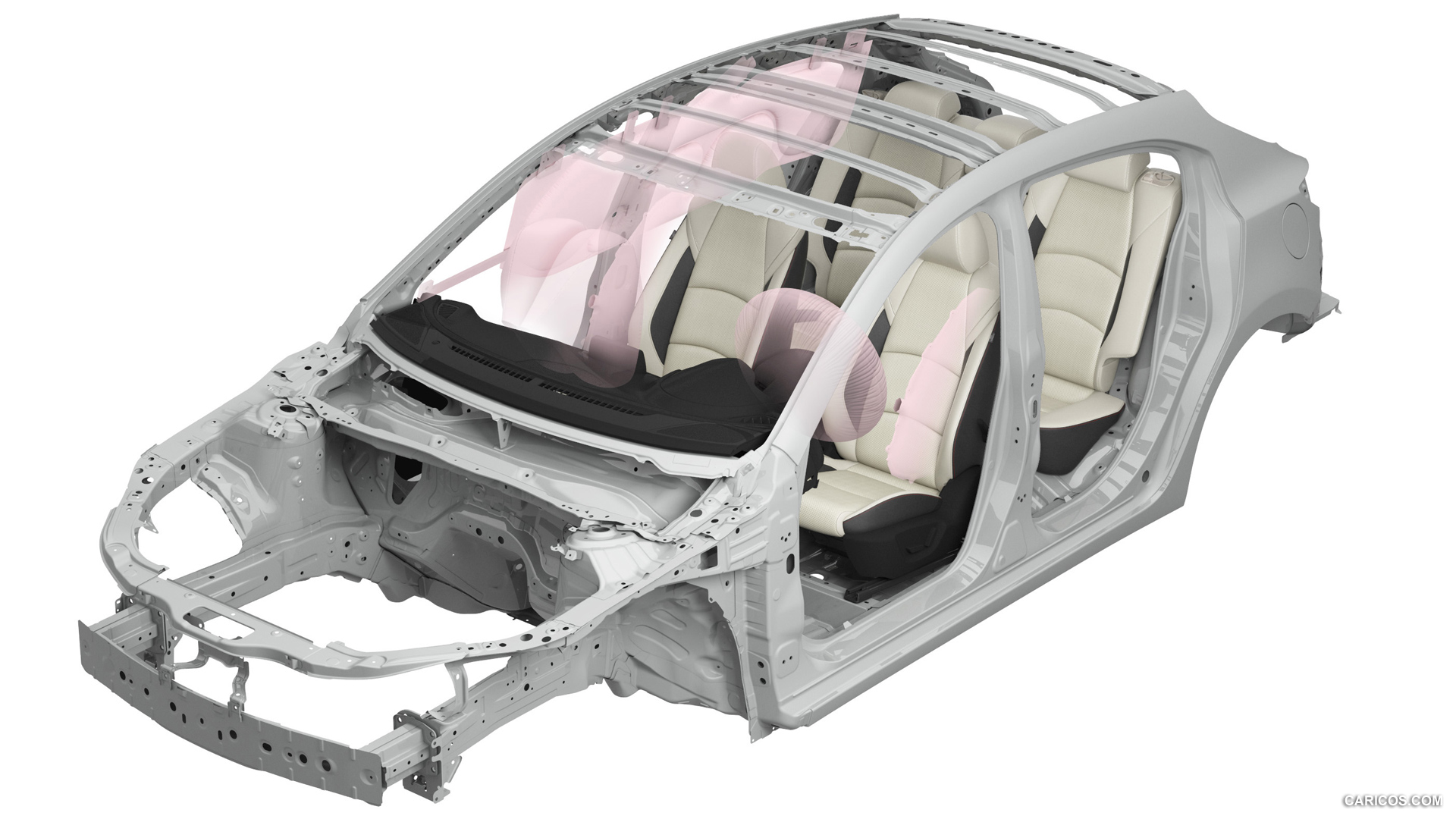 2014 Mazda3 Hatchback Body Structure - Technical Drawing, #197 of 204