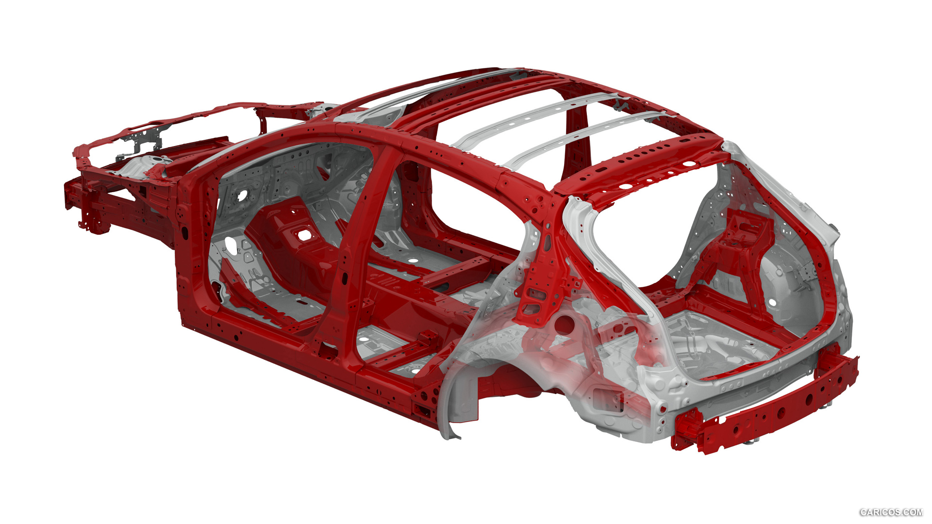 2014 Mazda3 Hatchback Body Structure - Technical Drawing, #199 of 204