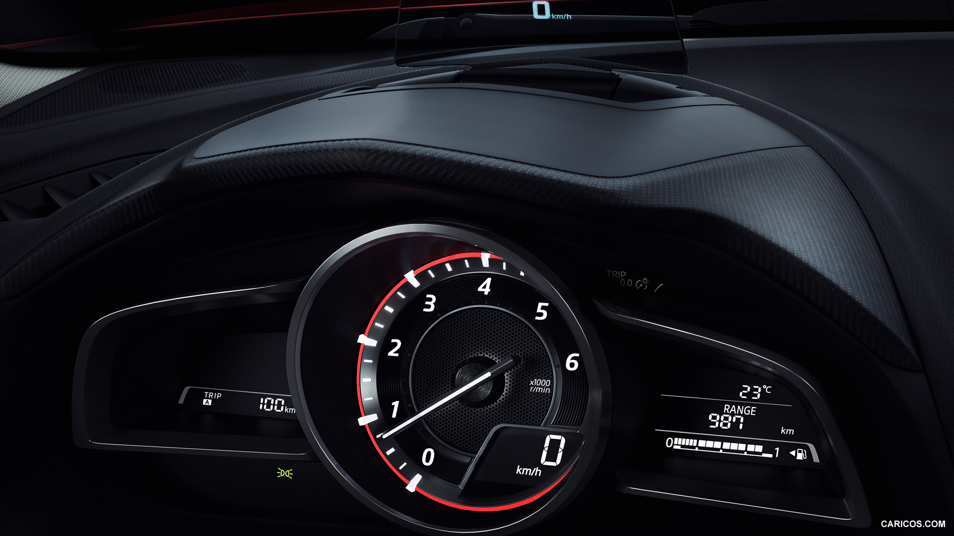 2014 Mazda3 Hatchback Head-up display - Instrument Cluster, #119 of 204