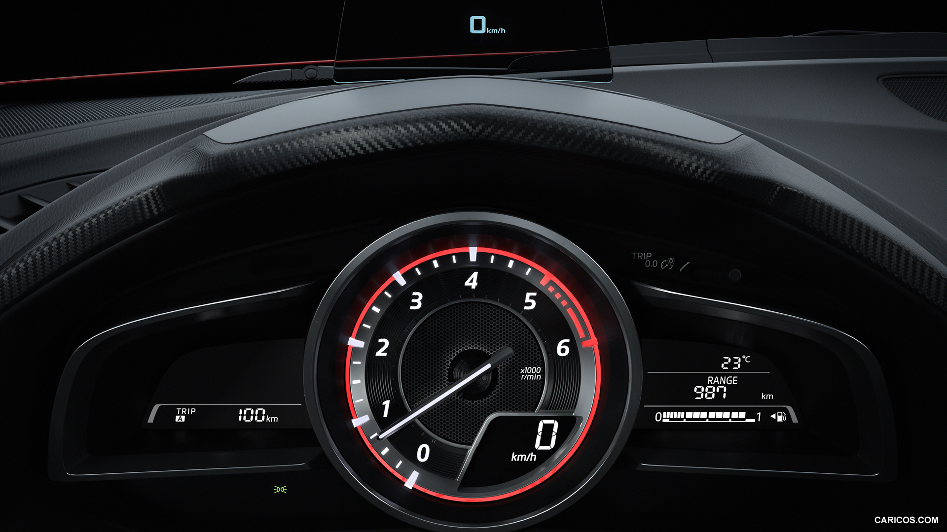 2014 Mazda3 Hatchback Head-up display - Instrument Cluster, #120 of 204