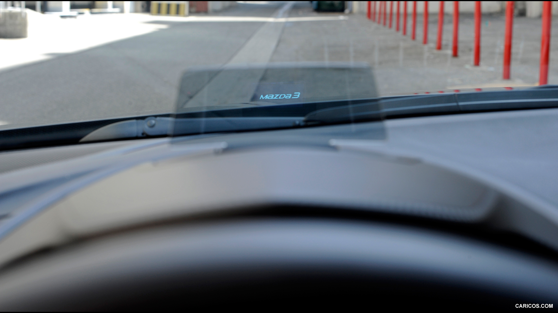 2014 Mazda3 Hatchback Head-up display - Interior Detail, #141 of 204