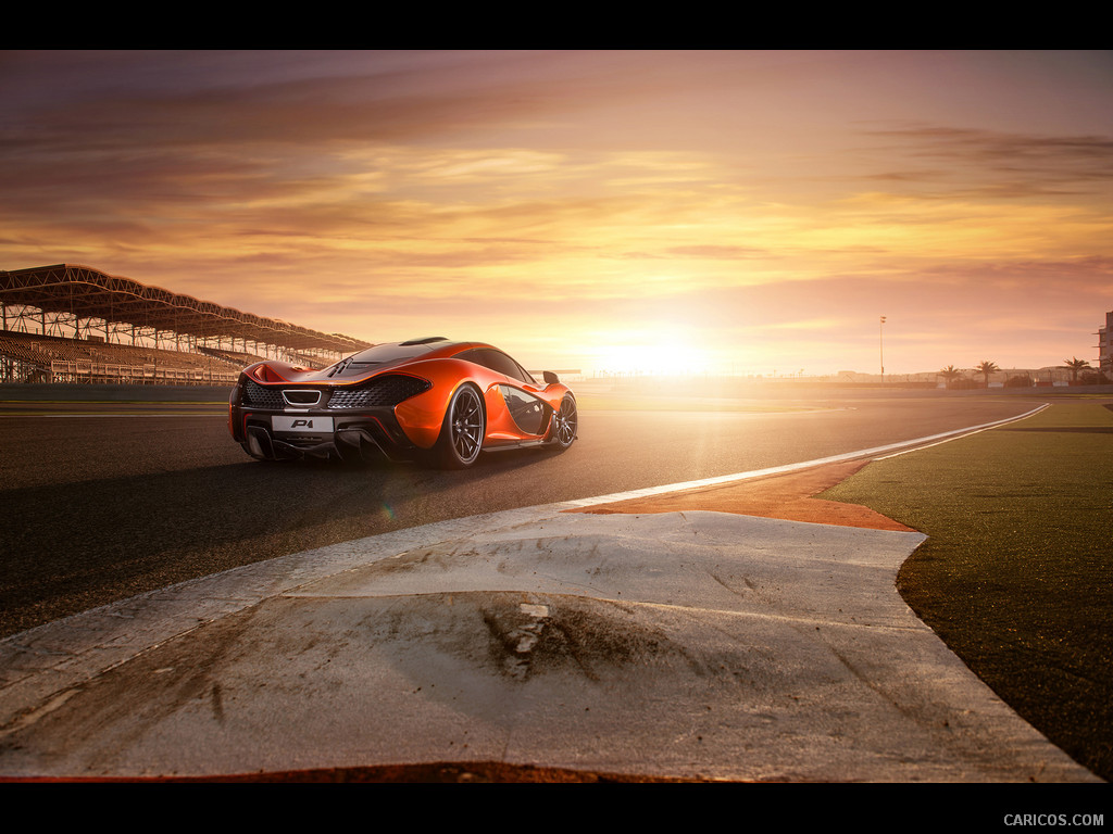 2014 McLaren P1  - Rear