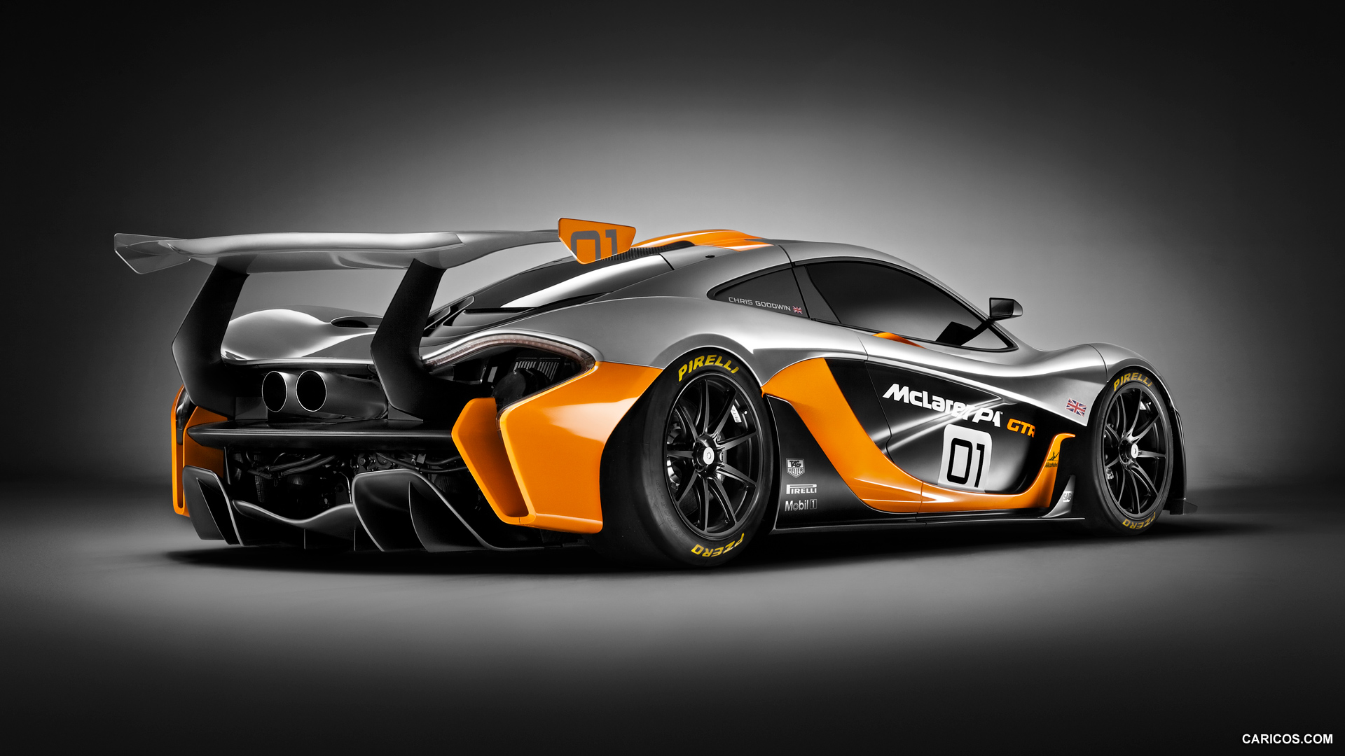 2014 McLaren P1 GTR Concept  - Rear, #4 of 8
