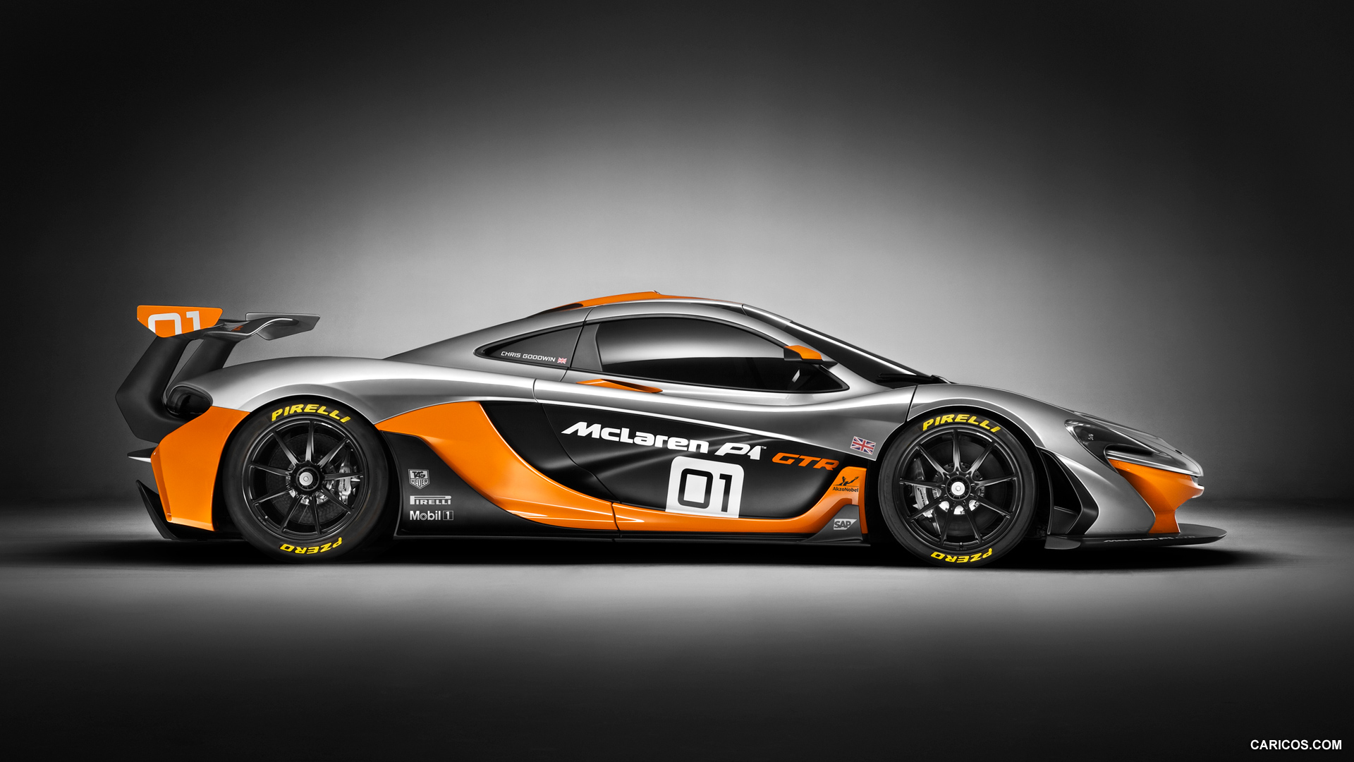 2014 McLaren P1 GTR Concept  - Side, #5 of 8